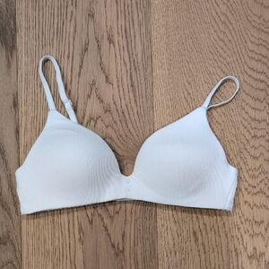 Victoria's Secret White Bras with Delicate Straps